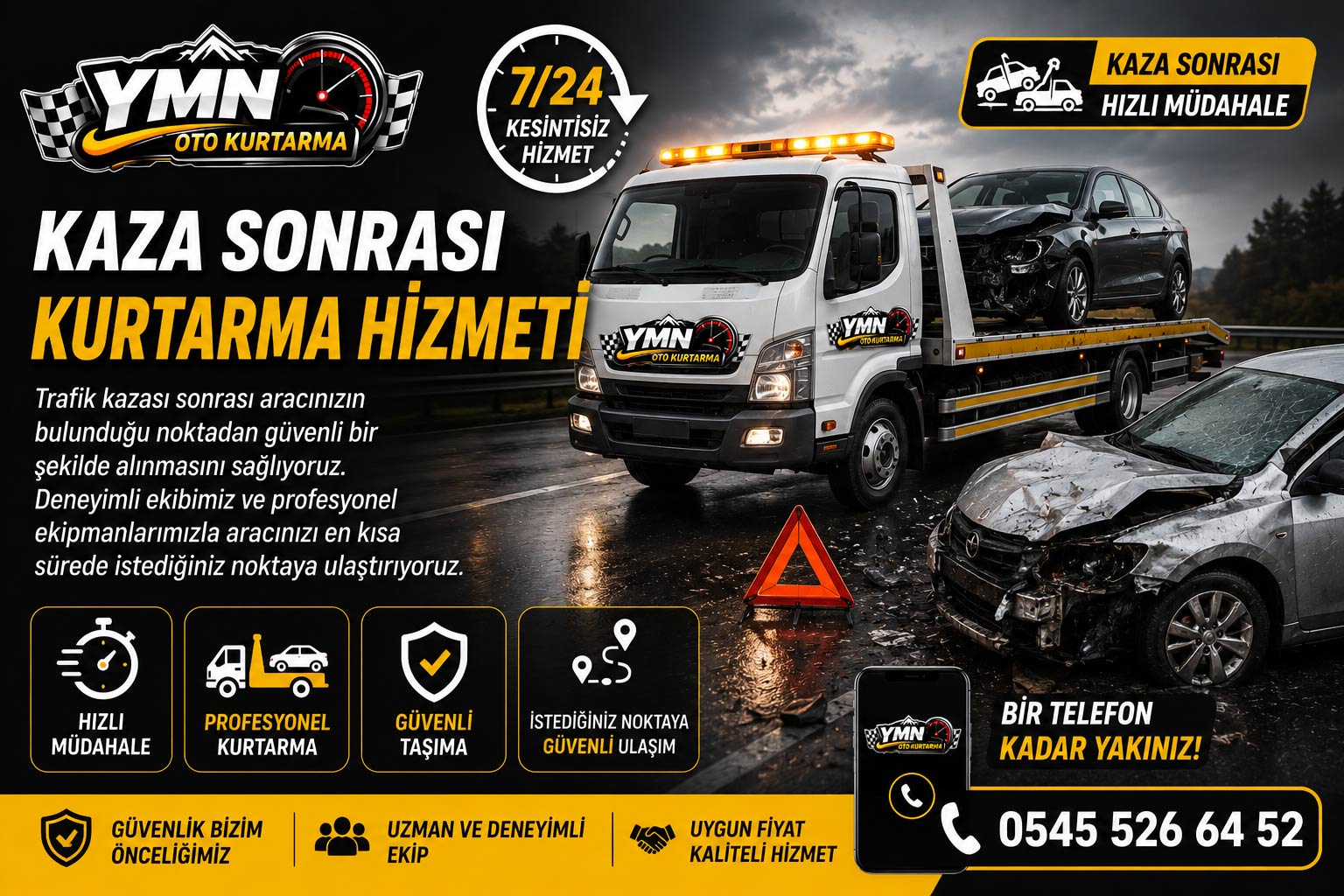 Kaza Sonrası Kurtarma Hizmeti