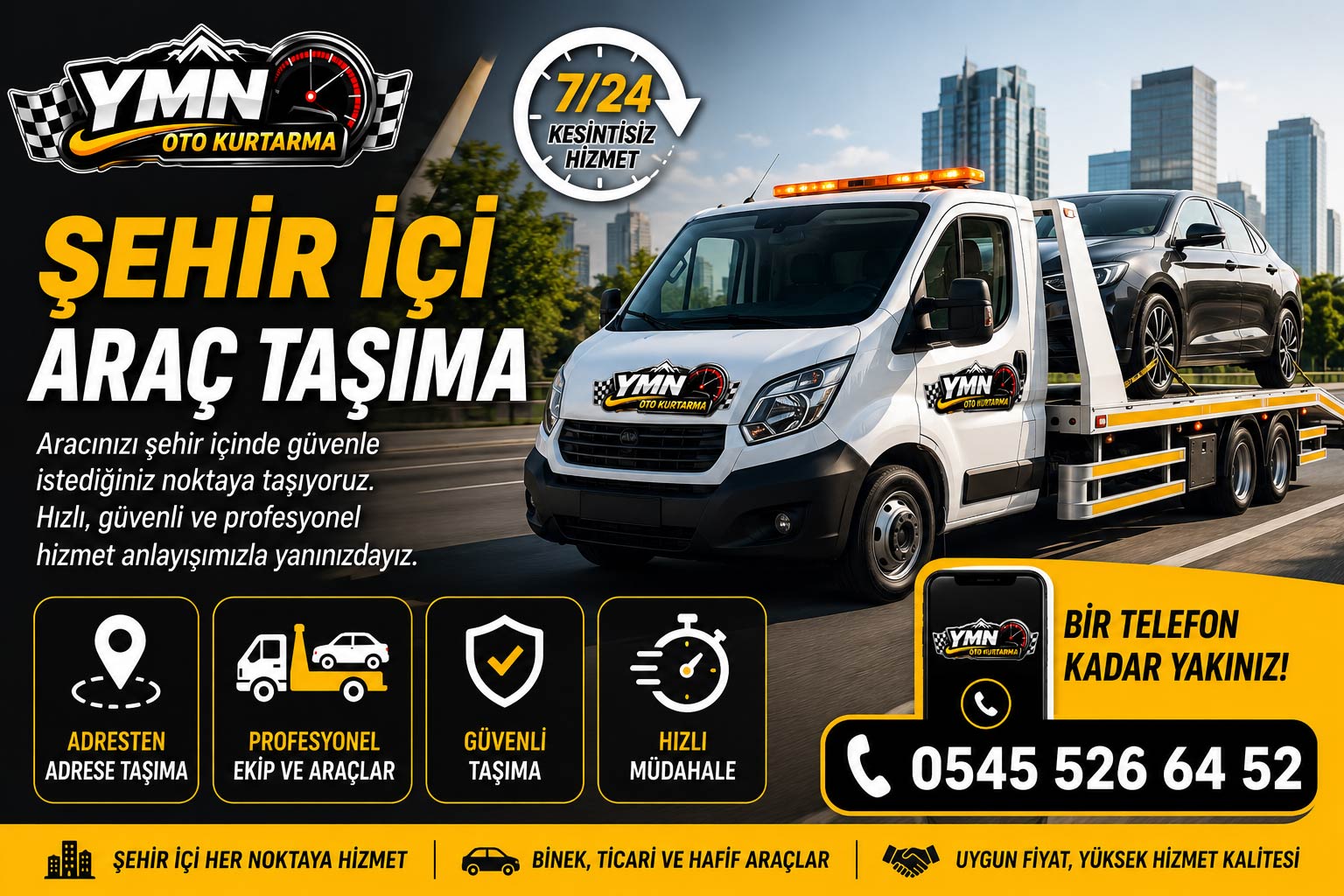 Şehir İçi Araç Taşıma